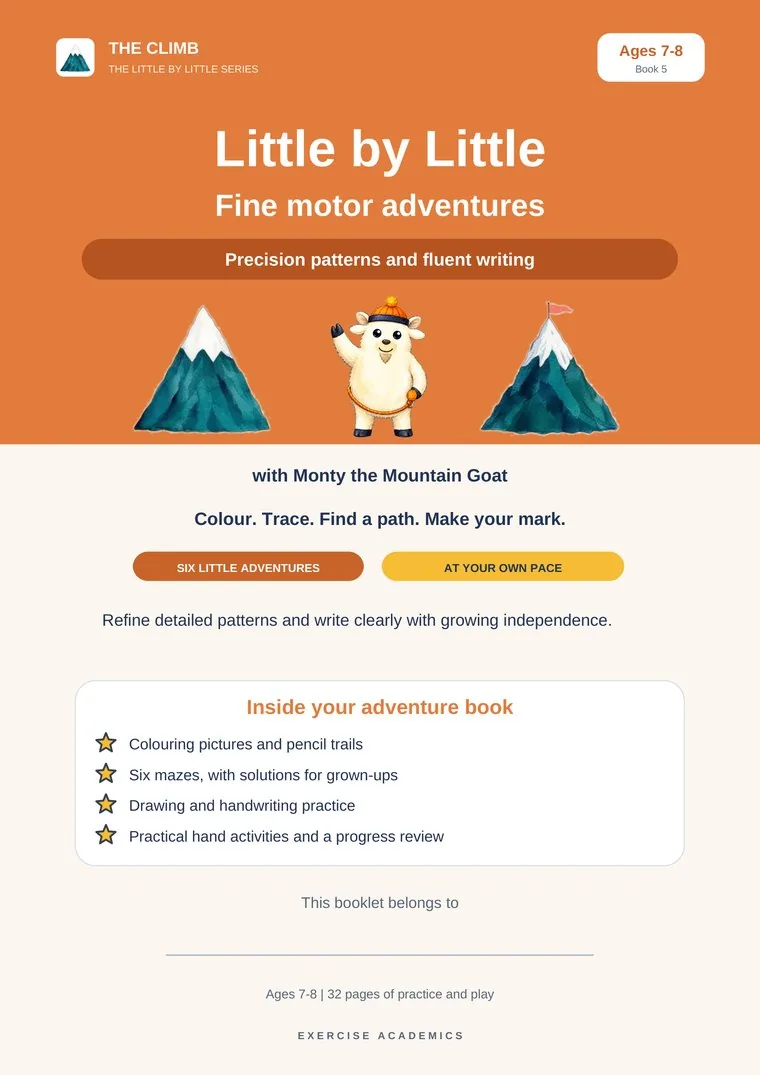 Little by Little: Precision patterns and fluent writing cover