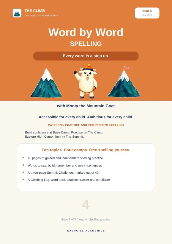Word by Word: Year 4 Spelling